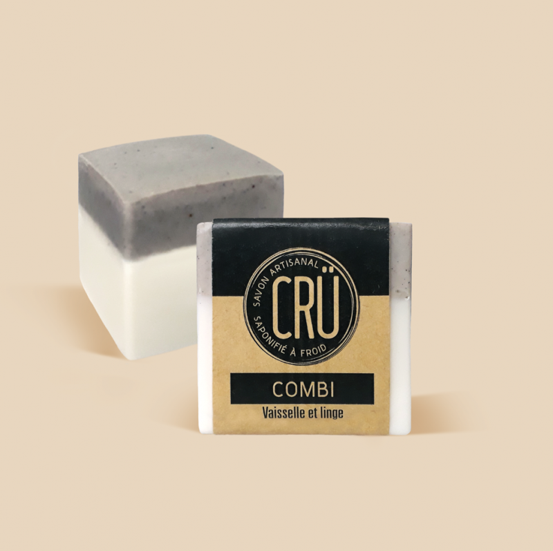 Savon vaisselle et linge biodégradable Savonnerie Crü